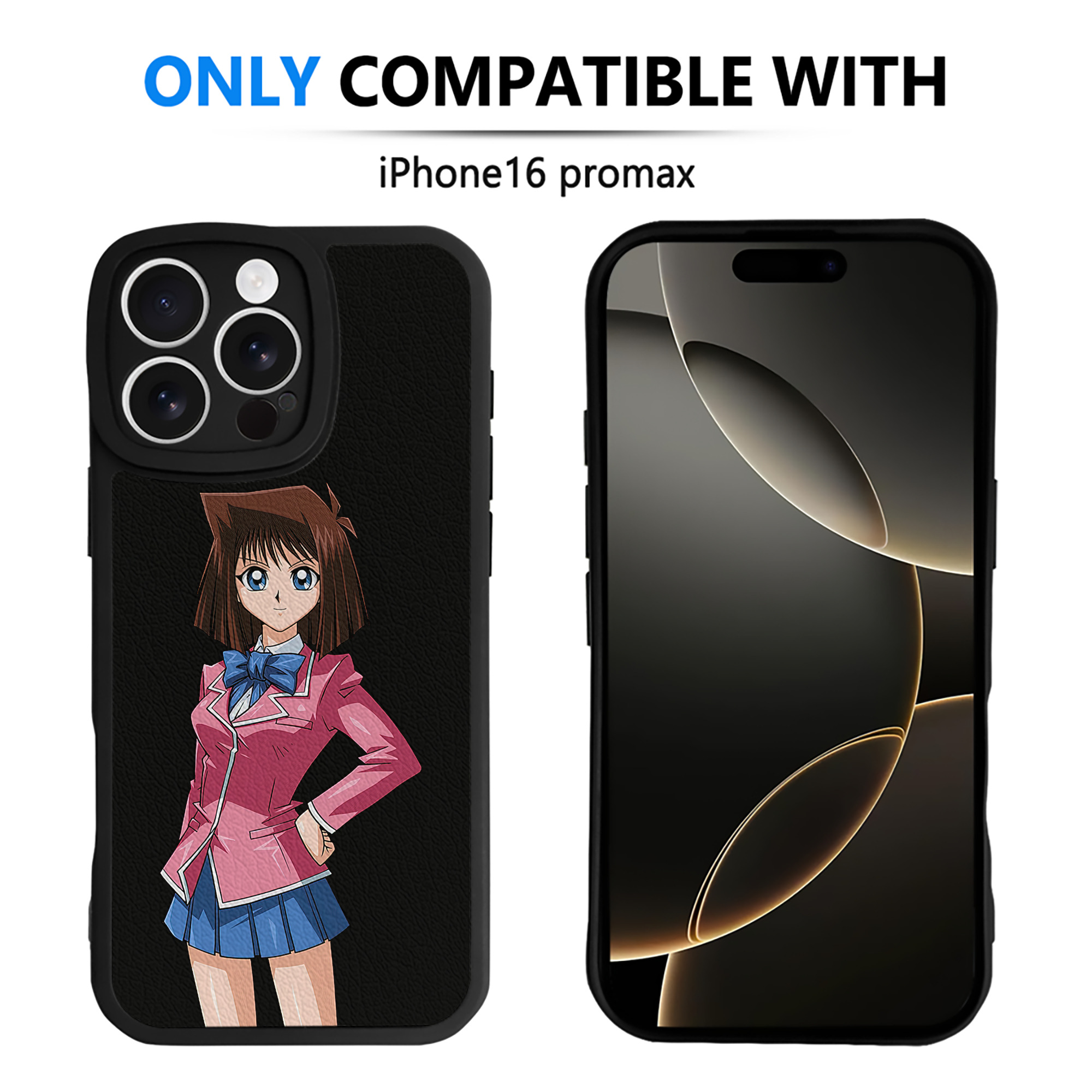 遊☆戯☆王 Yu-Gi-Oh! 【iPhone 16シリーズ対応】シリコンスマホケース（レザー調） 材質：シリコン
